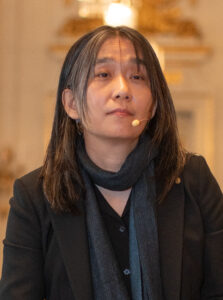 Retrato de la escritora Han Kang